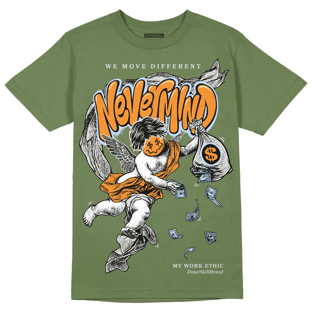 Olive 5s DopeSkill Olive T-shirt Nevermind Graphic