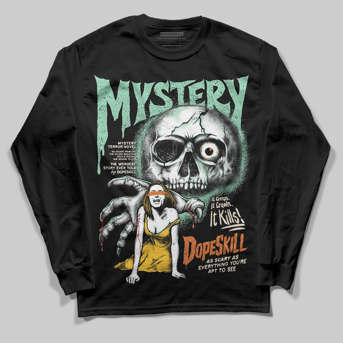 SB Dunk “Rodeo” DopeSkill Long Sleeve T-Shirt Mystery Ghostly Grasp Graphic