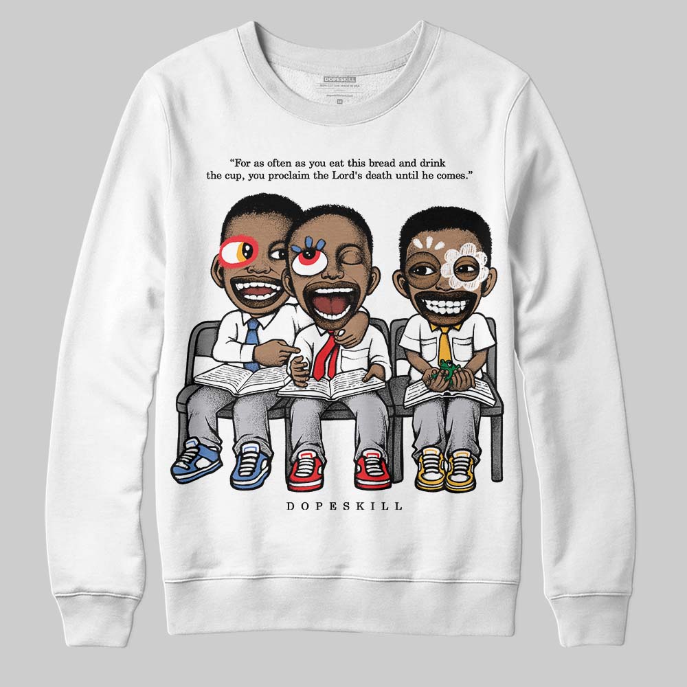 Grey Collection DopeSkill Sweatshirt First Sunday Graphic