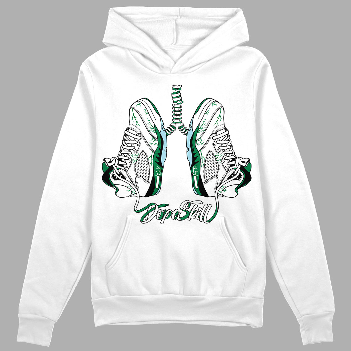 Lucky Green 5s DopeSkill Hoodie Sweatshirt Breathe Graphic