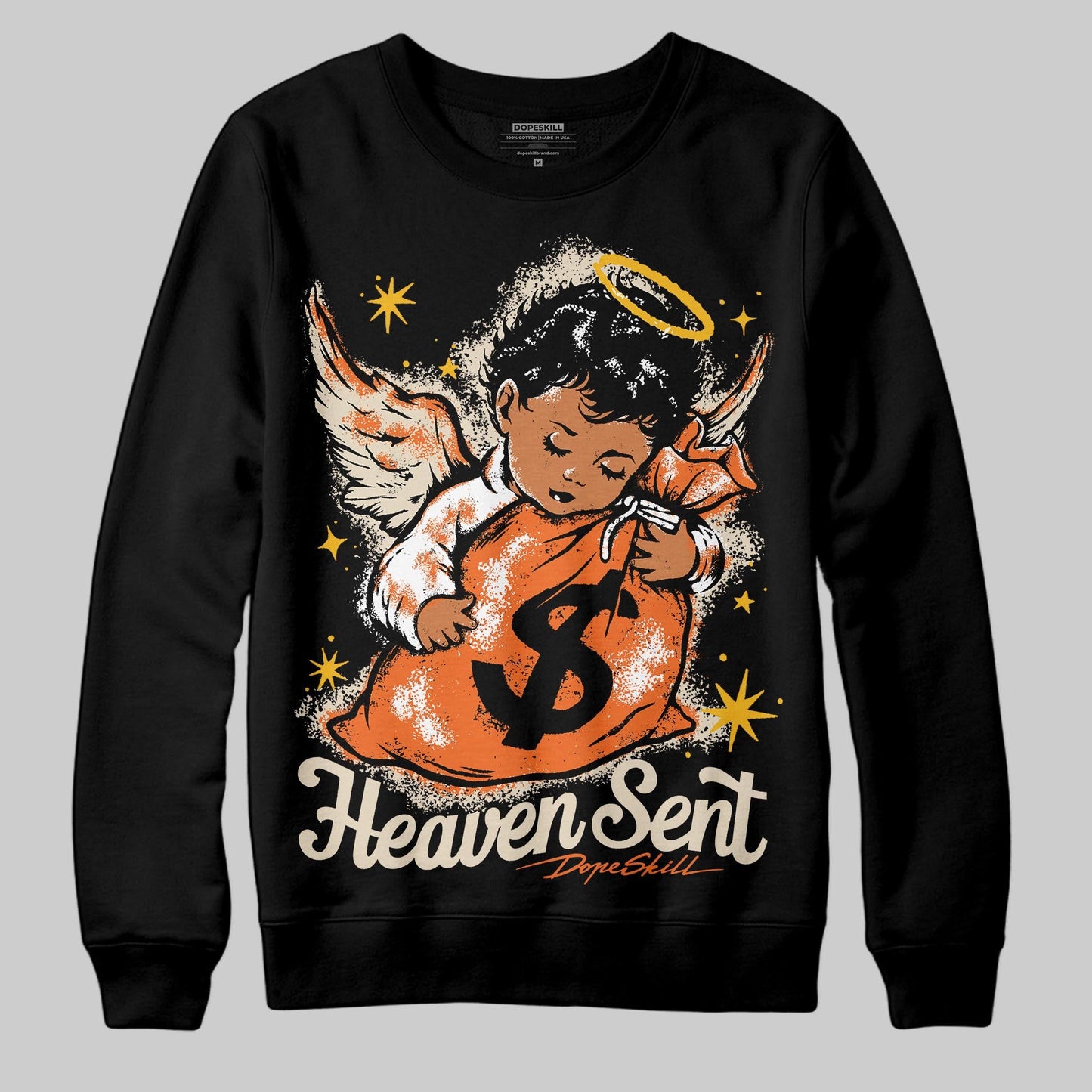 Starfish 3s DopeSkill Sweatshirt Heaven Sent Graphic