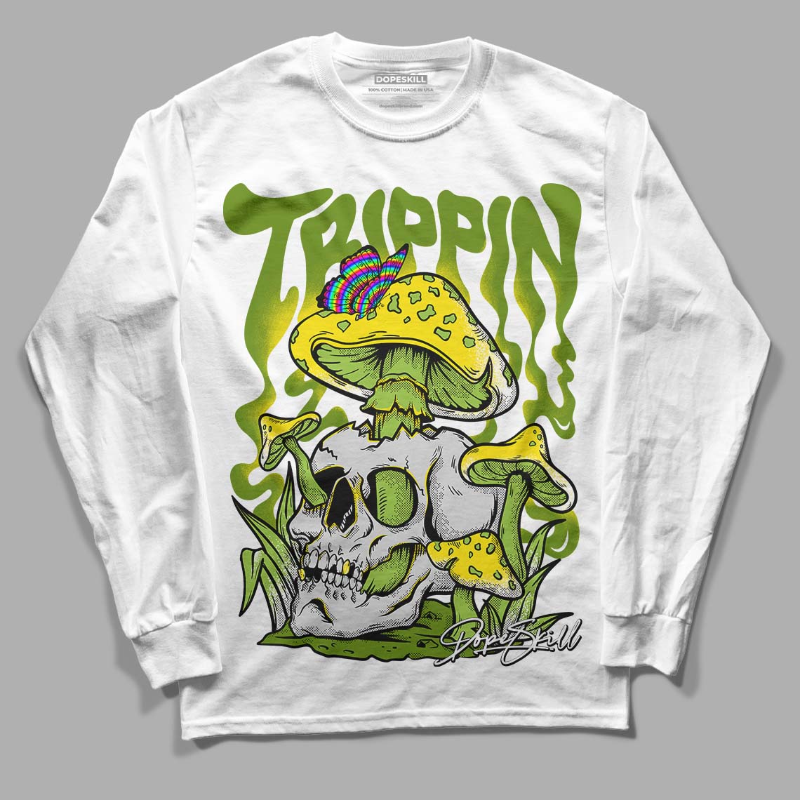 Dunk Low 'Chlorophyll' DopeSkill Long Sleeve T-Shirt Trippin Graphic