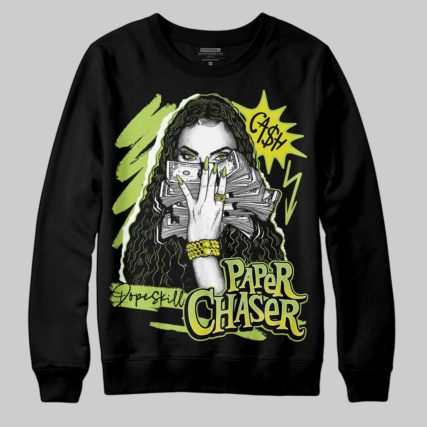 Bright Cactus 13s DopeSkill Sweatshirt NPC Graphic