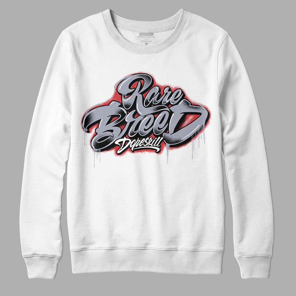 Bred Reimagined 4s DopeSkill Sweatshirt Rare Breed Type Graphic