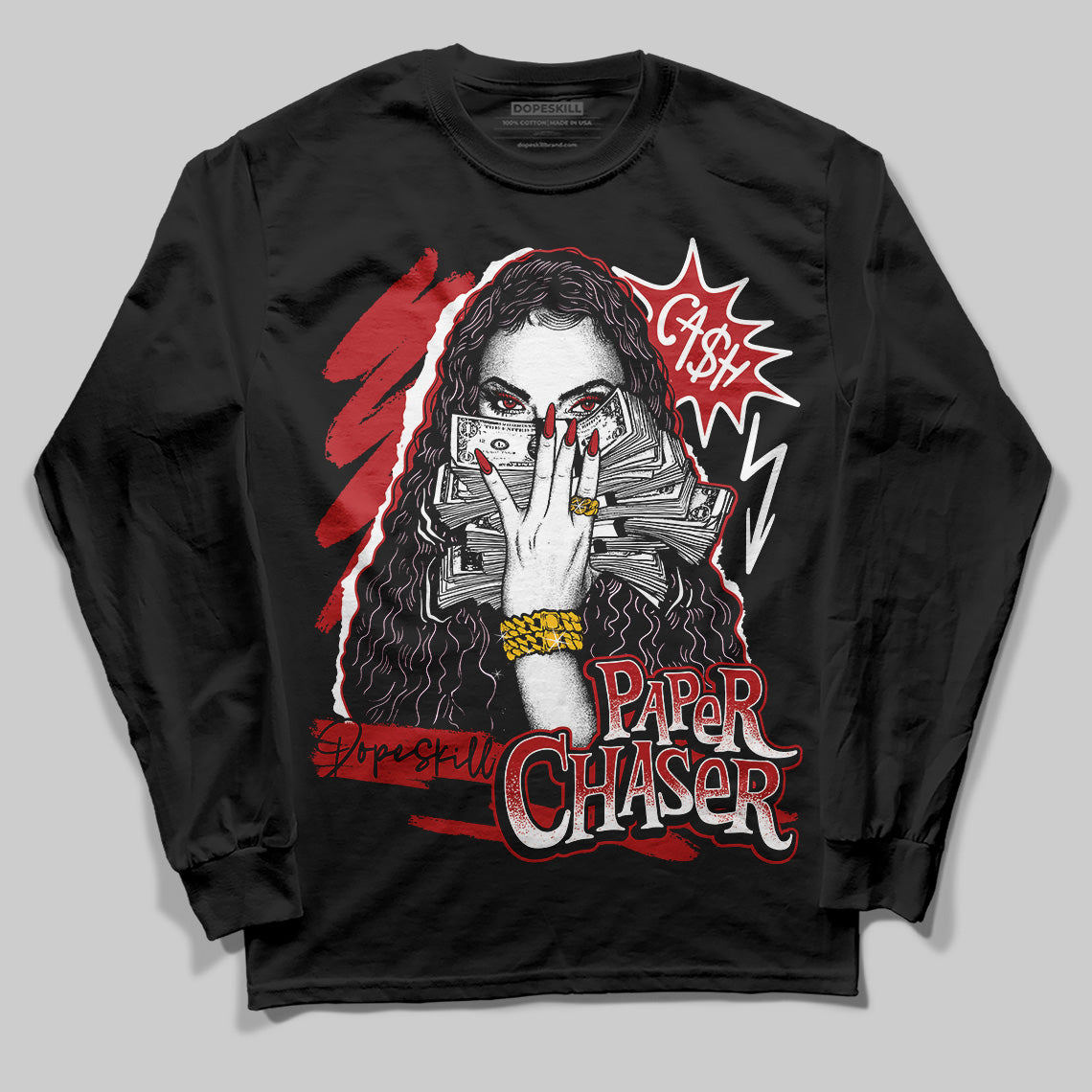 Black Toe Reimagined 1s DopeSkill Long Sleeve T-Shirt NPC Graphic