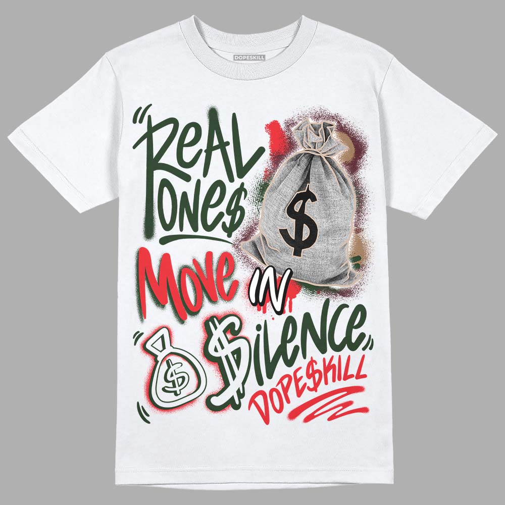 Dunk Freddy Krueger DopeSkill T-Shirt Real Ones Move In Silence Graphic