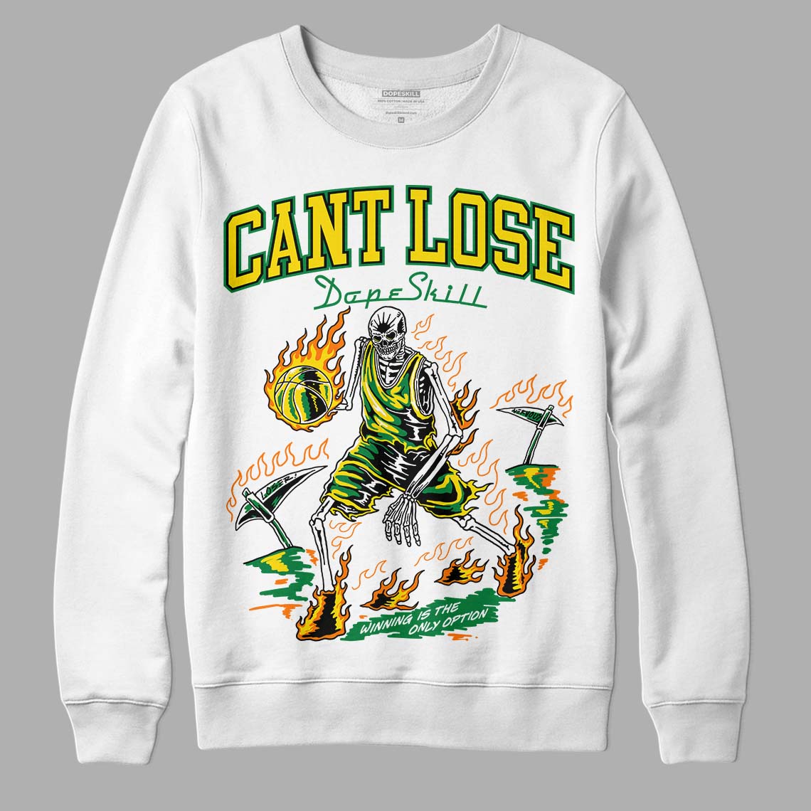 Dunk Low Reverse Brazil DopeSkill Sweatshirt Cant Lose Graphic