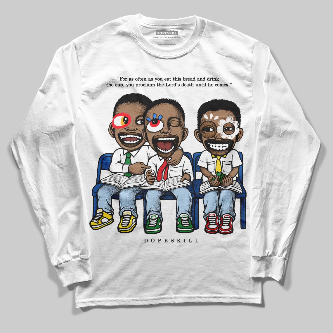 Space Jam 11s DopeSkill Long Sleeve T-Shirt First Sunday Graphic