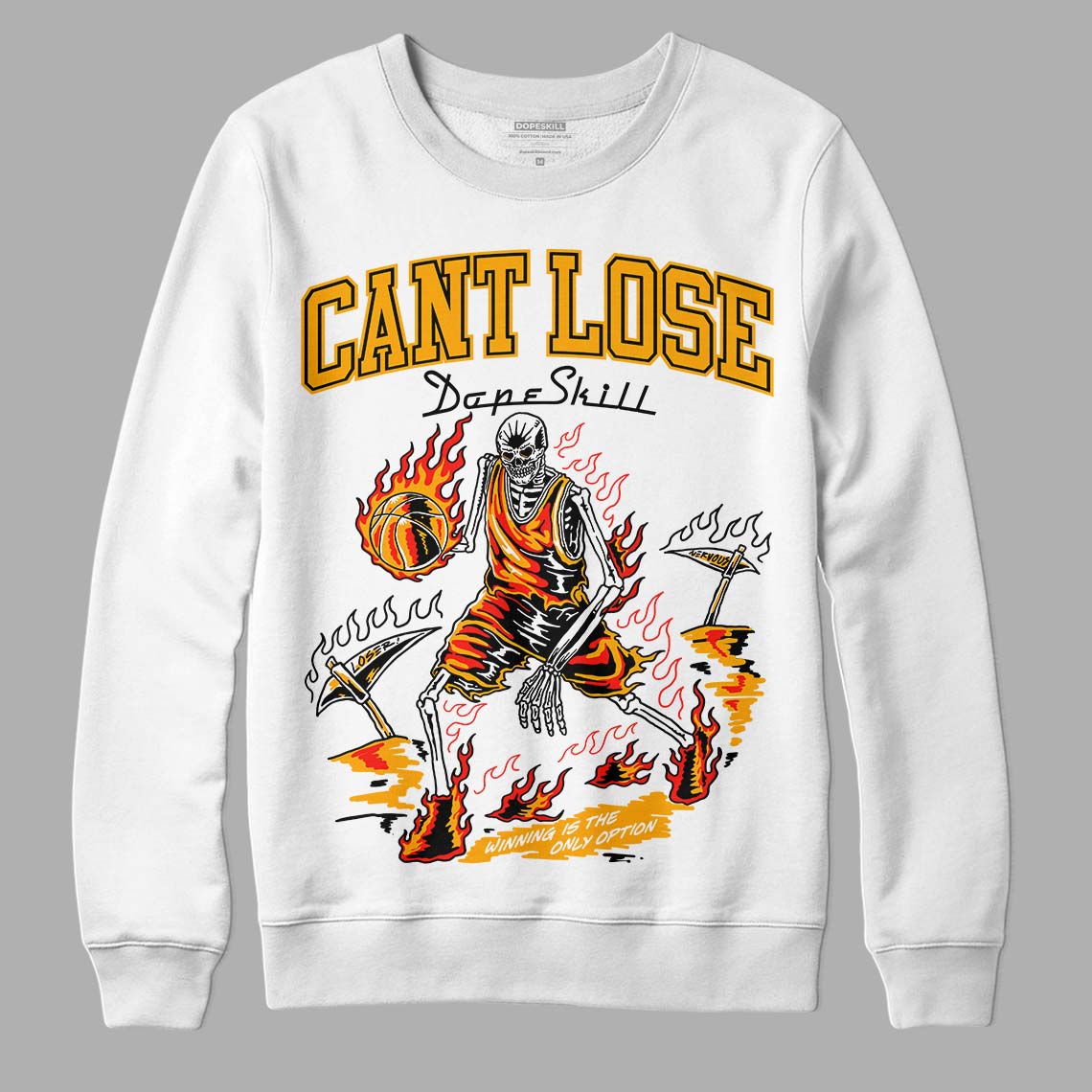 Black Taxi 12s DopeSkill Sweatshirt Cant Lose Graphic