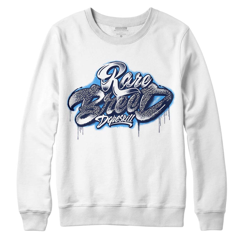 AJ Spizike White Obsidian DopeSkill Sweatshirt Rare Breed Type Graphic
