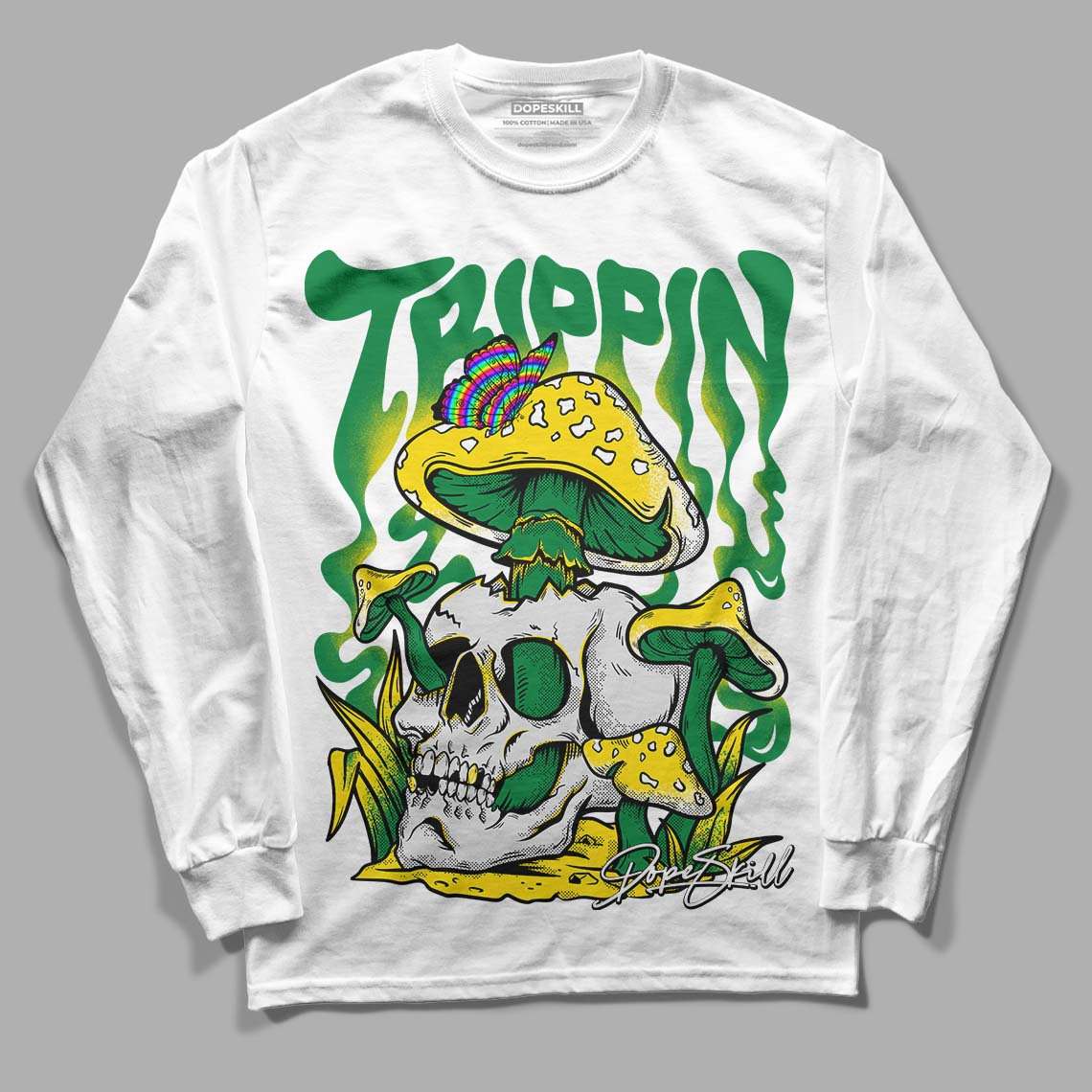 Dunk Low Reverse Brazil DopeSkill Long Sleeve T-Shirt Trippin Graphic
