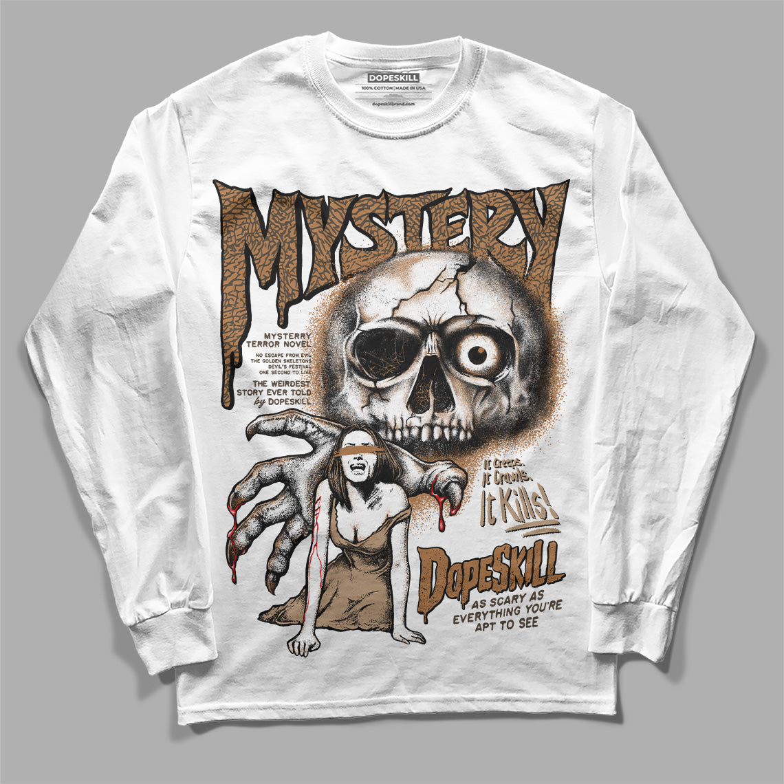Palomino 3s DopeSkill Long Sleeve T-Shirt Mystery Ghostly Grasp Graphic