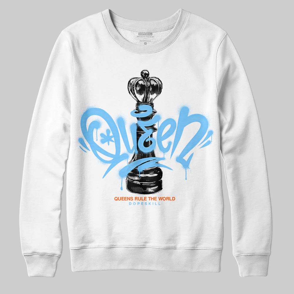 Dunk Low Futura University Blue DopeSkill Sweatshirt Queen Chess Graphic