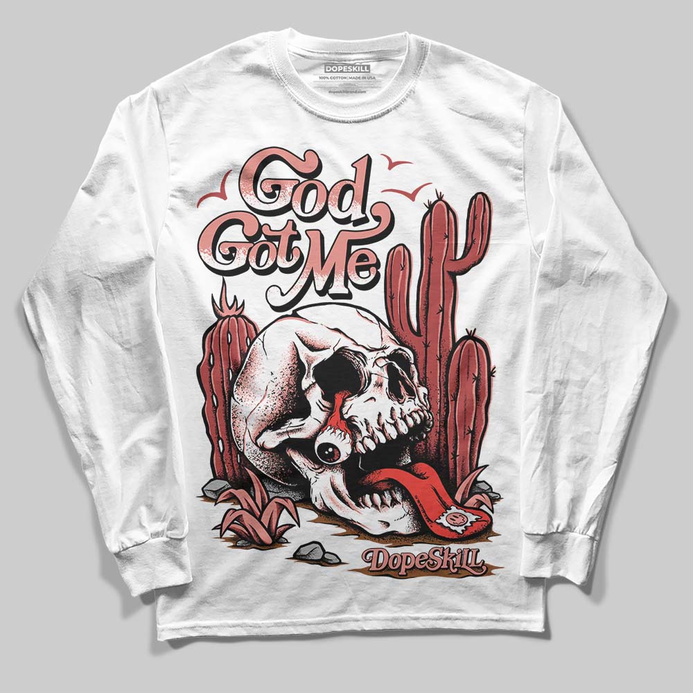 Dune Red 13s DopeSkill Long Sleeve T-Shirt God Got Me Graphic
