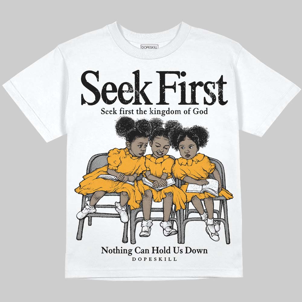 Black Taxi 12s DopeSkill Oversize Print T-Shirt New Seek First Graphic