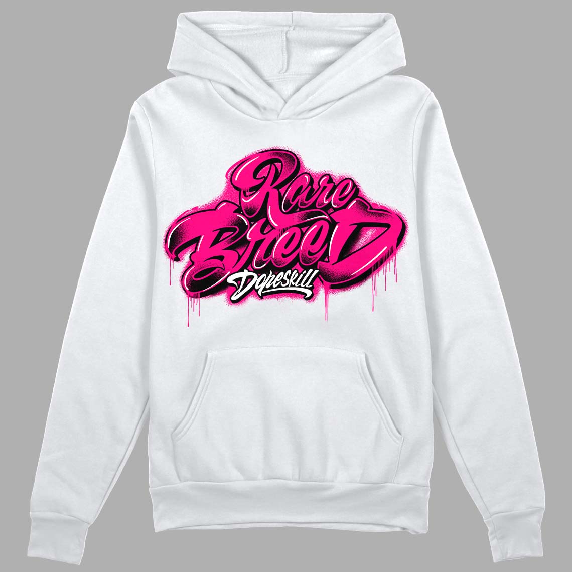 Fierce Pink 1s DopeSkill Hoodie Sweatshirt Rare Breed Type Graphic