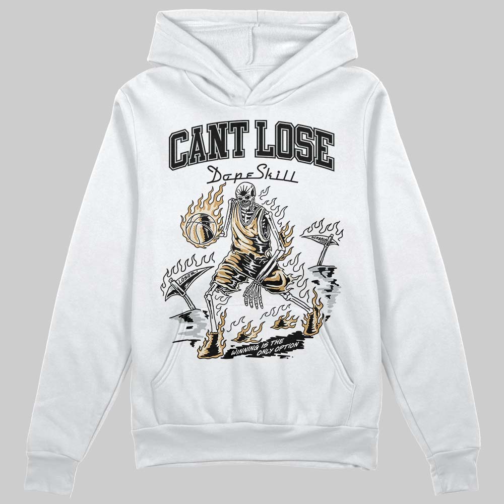 Reverse Metallic 5s DopeSkill Hoodie Sweatshirt Cant Lose Graphic