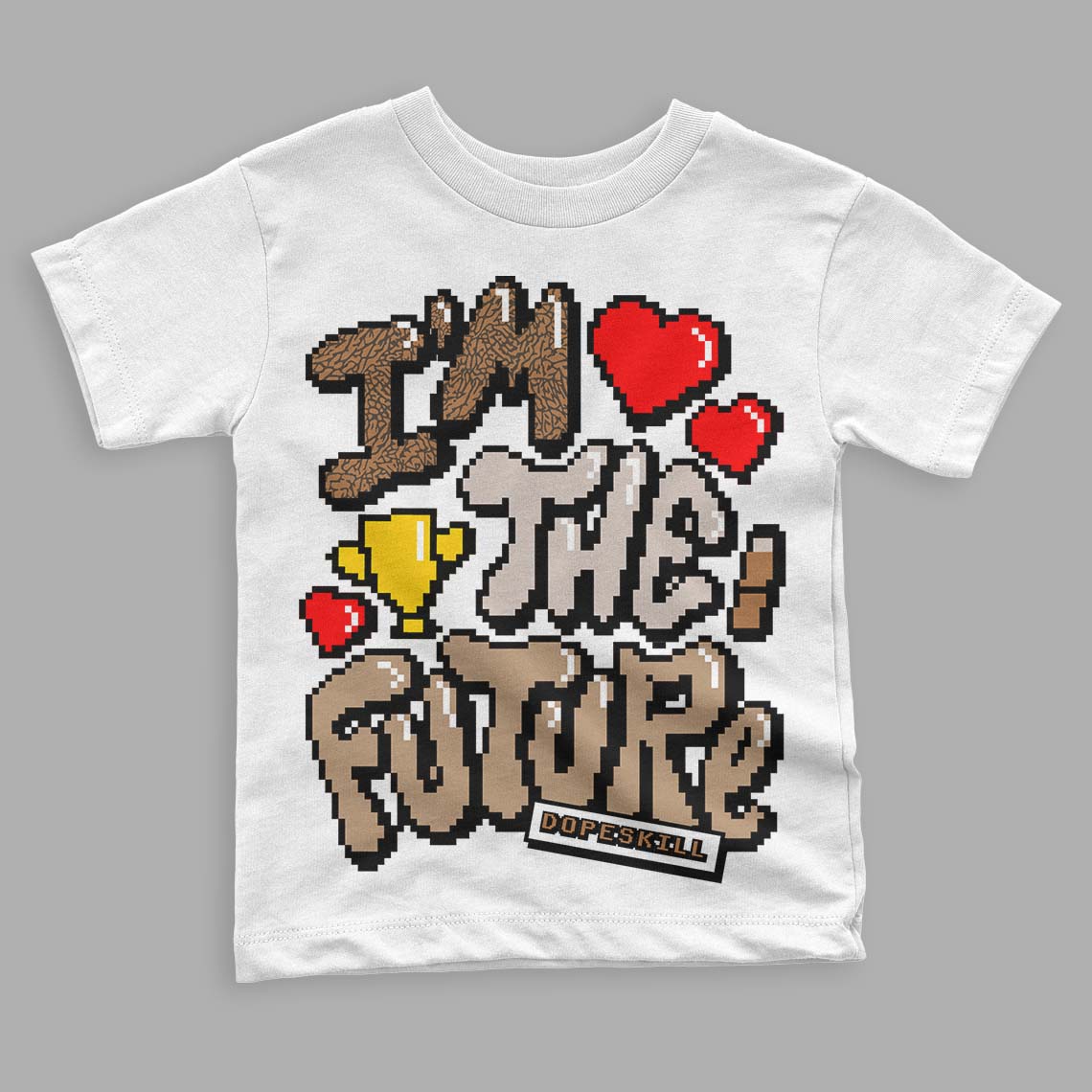 Palomino 3s DopeSkill Toddler Kids T-shirt I'm The Future Graphic