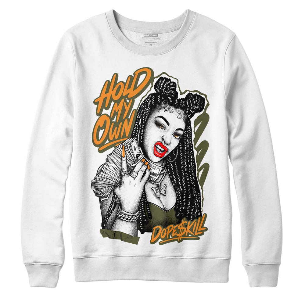 Olive 5s DopeSkill Sweatshirt New H.M.O Graphic