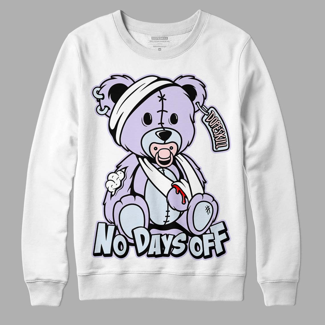 Easter Dunk Low DopeSkill Sweatshirt Hurt Bear Graphic