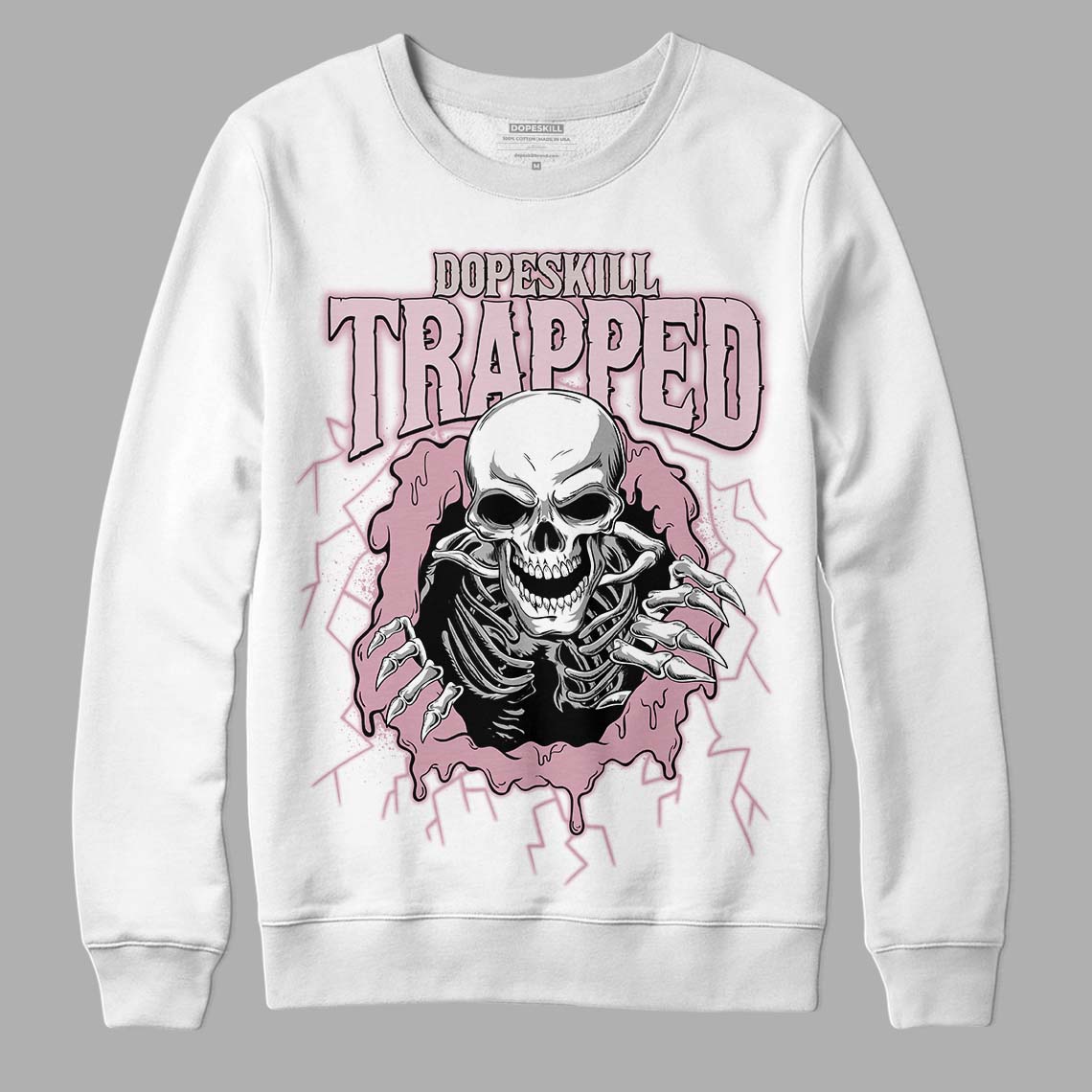 Dunk Low Teddy Bear Pink DopeSkill Sweatshirt Trapped Halloween Graphic
