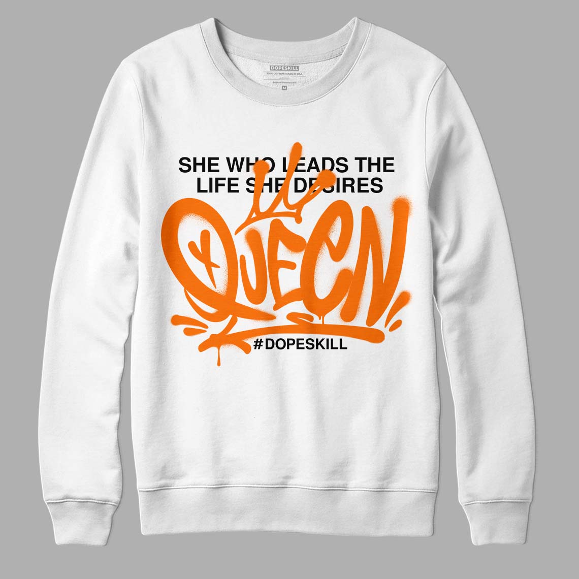 Dunk Low Magma Orange DopeSkill Sweatshirt Queen Graphic