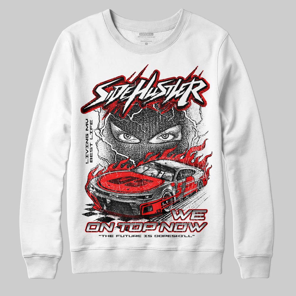 Dunk Panda White Black DopeSkill Sweatshirt New Side Hustler Graphic
