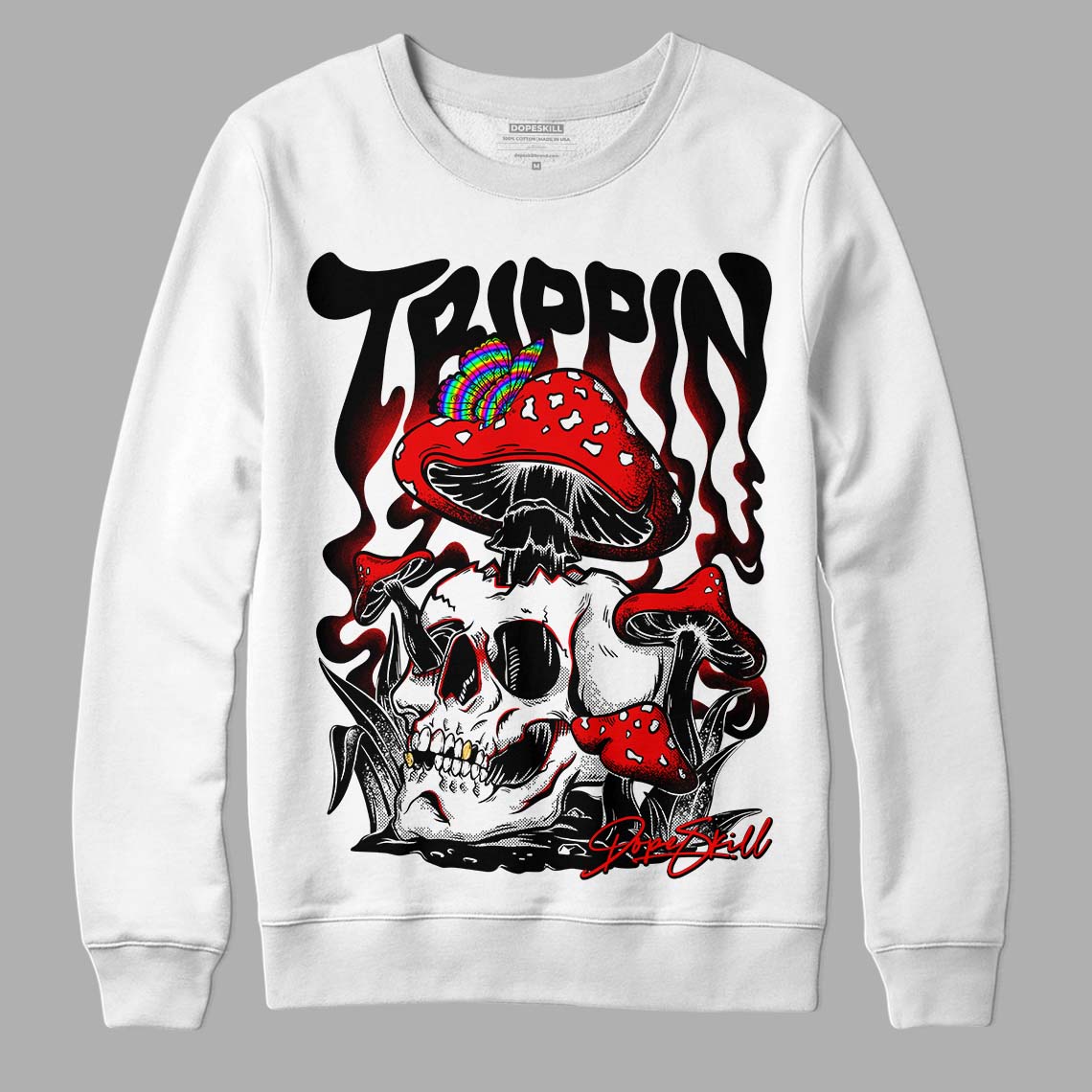 Dunk Low Panda White Black DopeSkill Sweatshirt Trippin Graphic