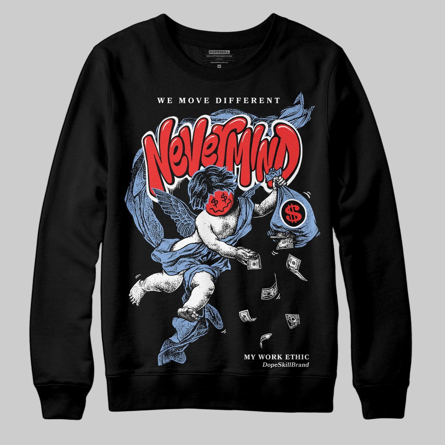 Forget Me Not 4s DopeSkill Sweatshirt Nevermind Graphic