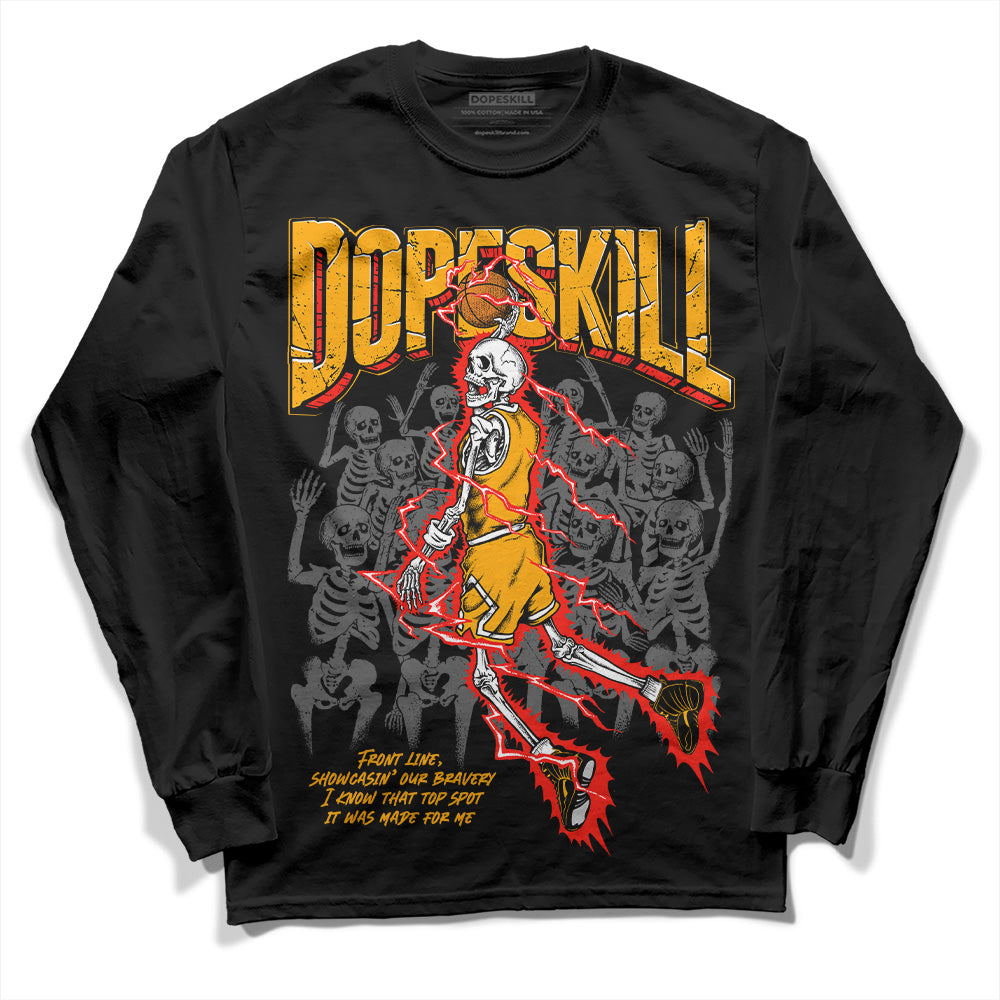 Black Taxi 12s DopeSkill Long Sleeve T-Shirt Thunder Dunk Graphic