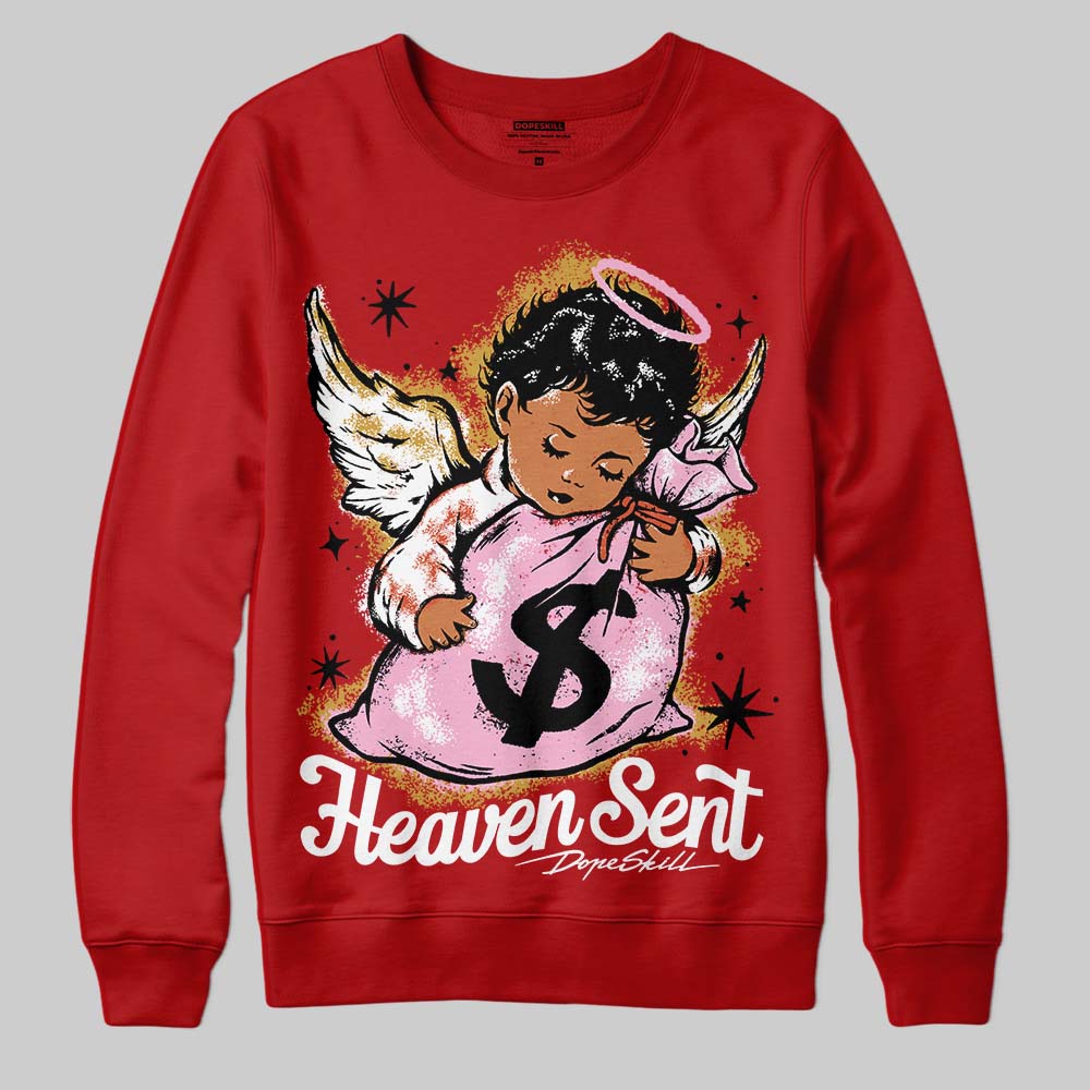 Brick By Brick 4s DopeSkill Sweatshirt Heaven Sent Graphic