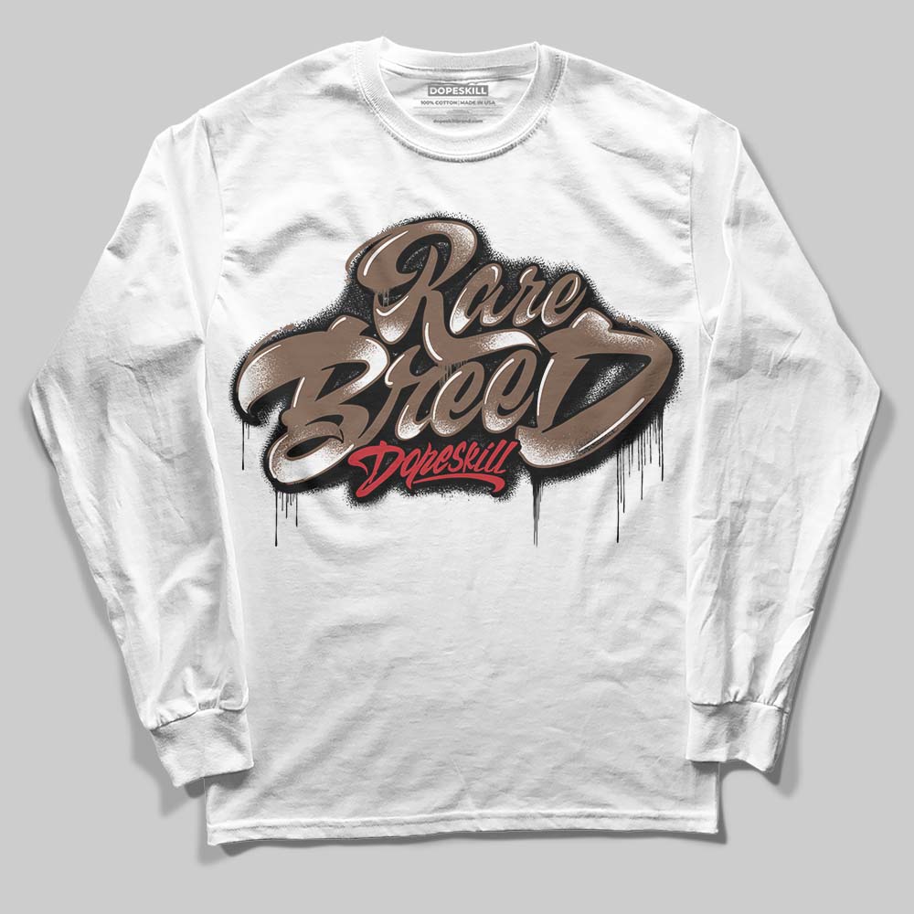 Olive 9s DopeSkill Long Sleeve T-Shirt Rare Breed Type Graphic