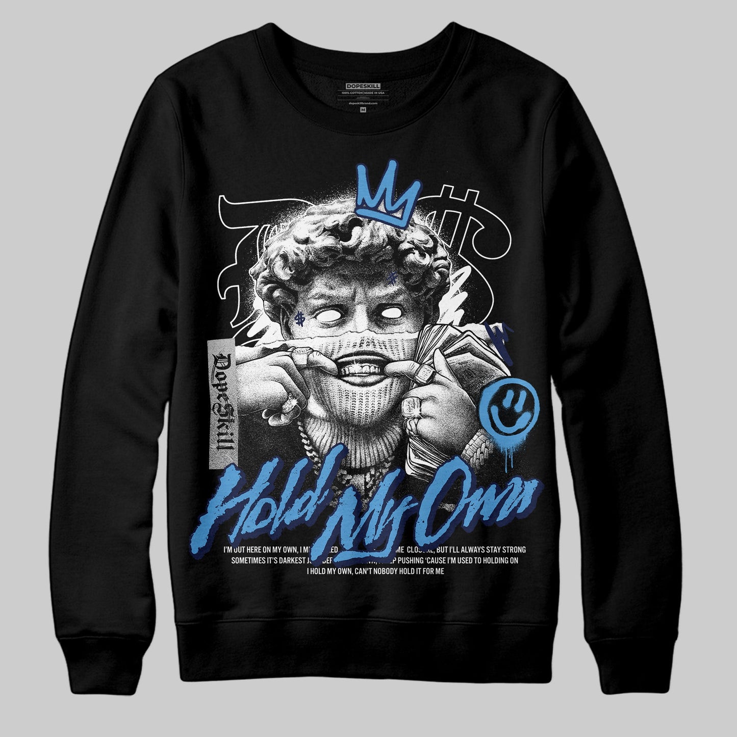 Midnight Navy 3s DopeSkill Sweatshirt In My Way Graphic