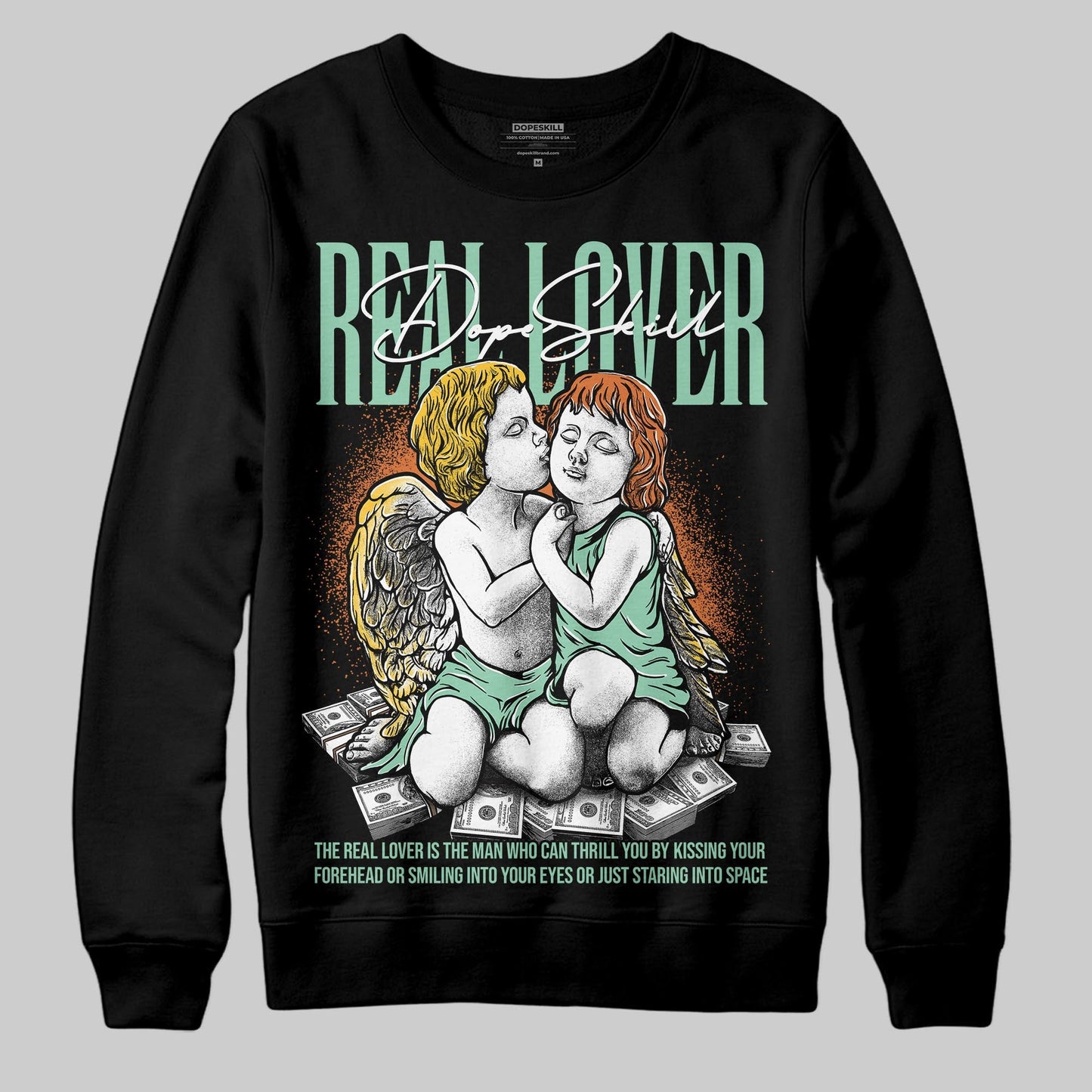 SB Dunk “Rodeo” DopeSkill Sweatshirt Real Lover Graphic