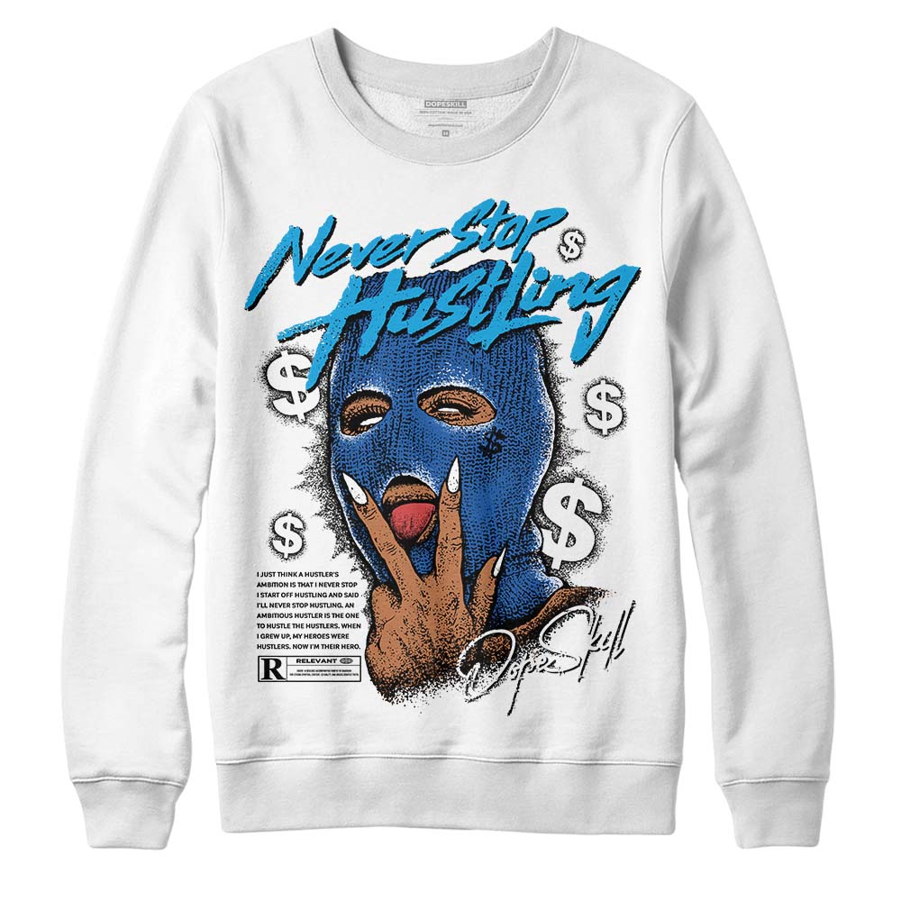 Space Jam 11s DopeSkill Sweatshirt Never Stop Hustling Graphic