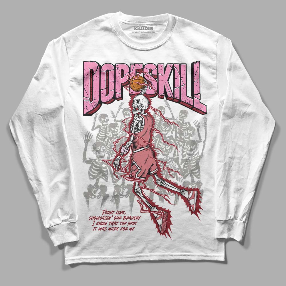 Valentine's Day Collection DopeSkill Long Sleeve T-Shirt Thunder Dunk Graphic