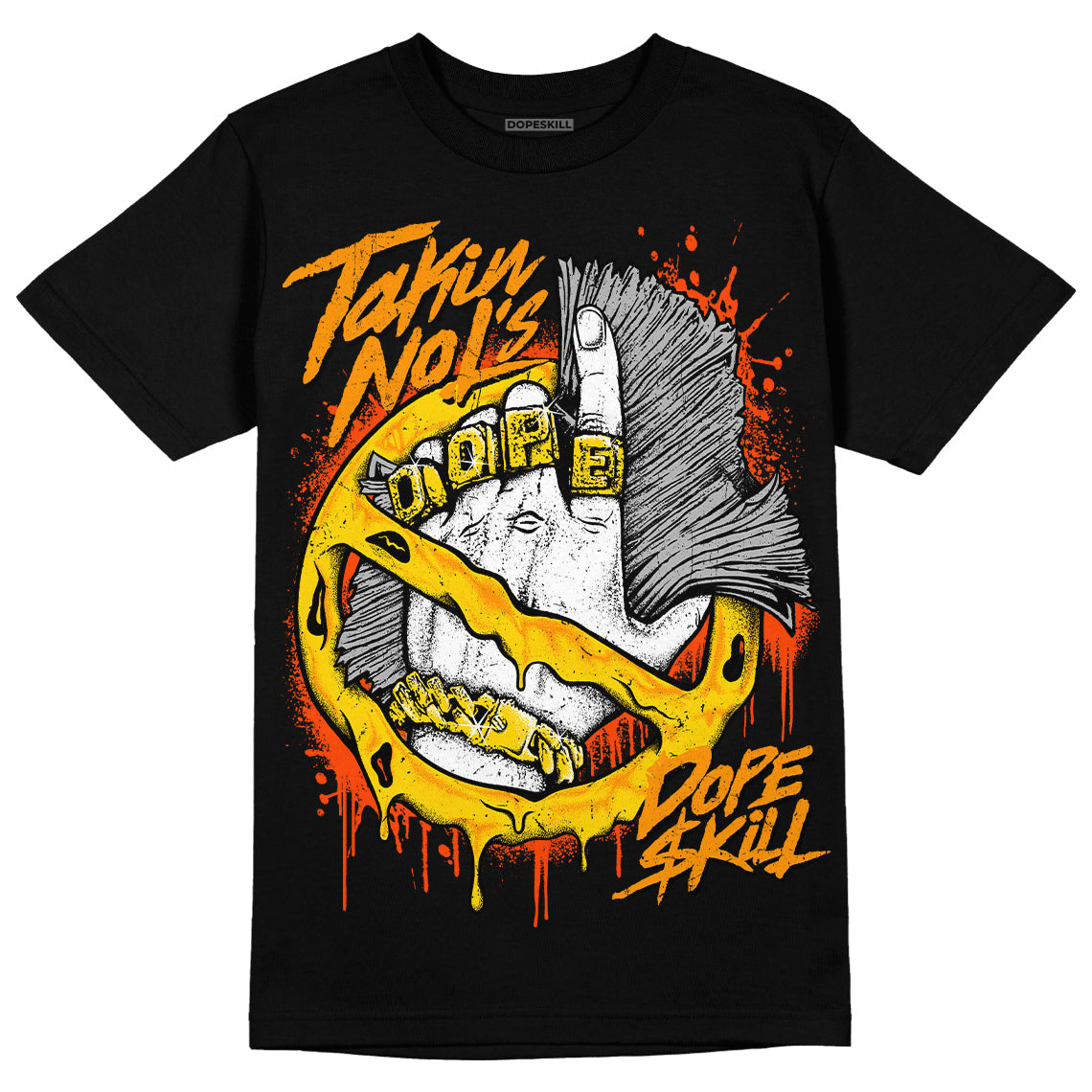 Yellow Ochre 6s DopeSkill T-Shirt Takin No L's Graphic