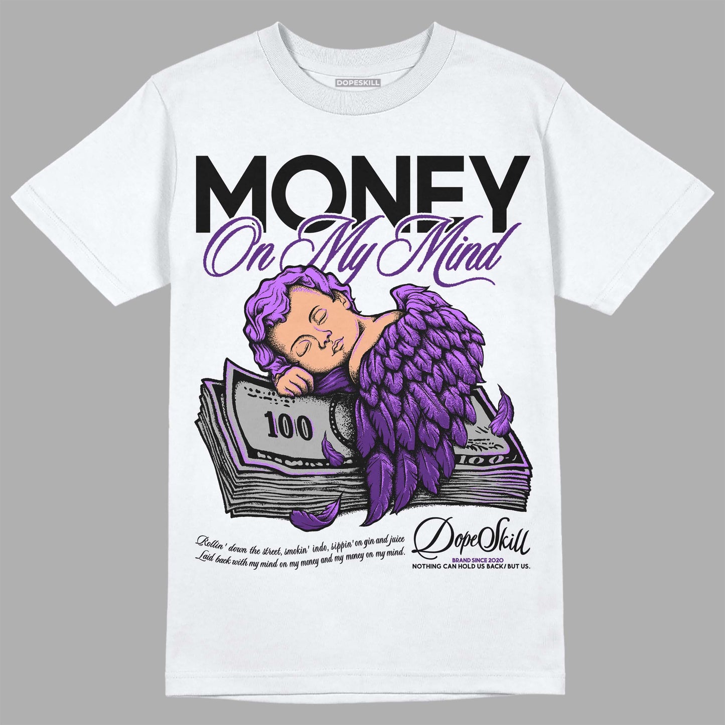 Field Purple 12s DopeSkill T-Shirt MOMM Graphic