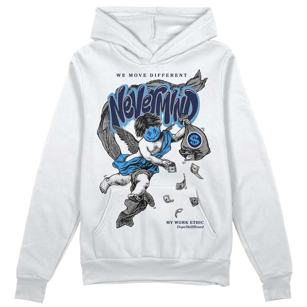 AJ Spizike White Obsidian DopeSkill Hoodie Sweatshirt Nevermind Graphic