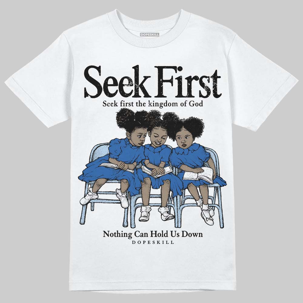 Space Jam 11s DopeSkill T-Shirt New Seek First Graphic