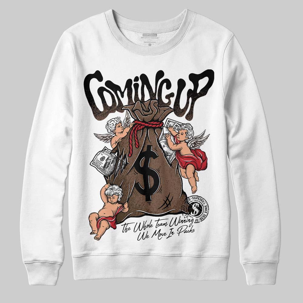 Olive 9s DopeSkill Sweatshirt Money Bag Coming Up Graphic