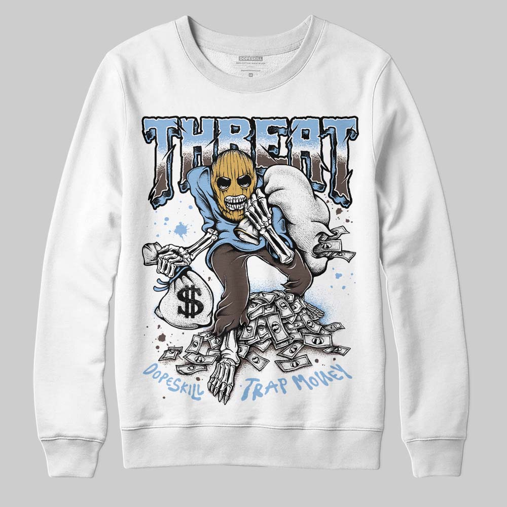 Handball Spezial Light Blue DopeSkill Sweatshirt Threat Graphic