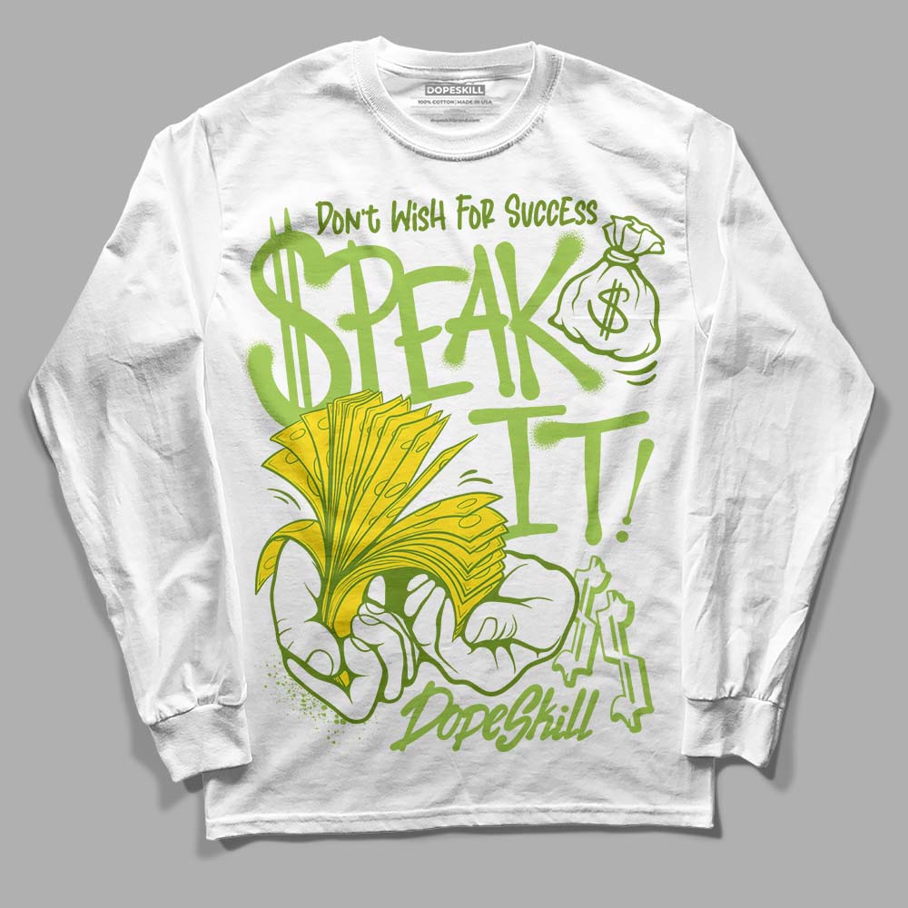 Dunk 'Chlorophyll' DopeSkill Long Sleeve T-Shirt Speak It Graphic