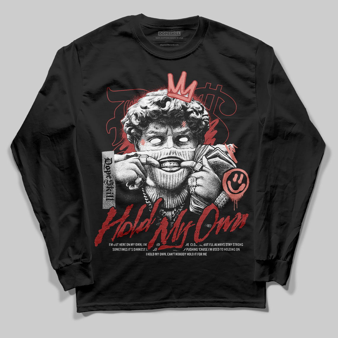 Dune Red 13s DopeSkill Long Sleeve T-Shirt In My Way Graphic