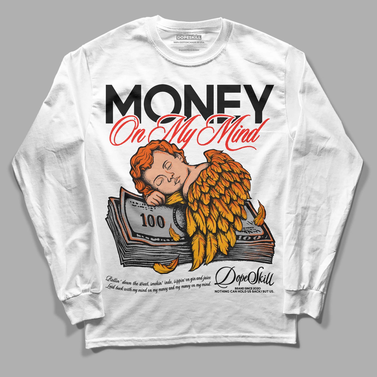 Black Taxi 12s DopeSkill Long Sleeve T-Shirt MOMM Graphic
