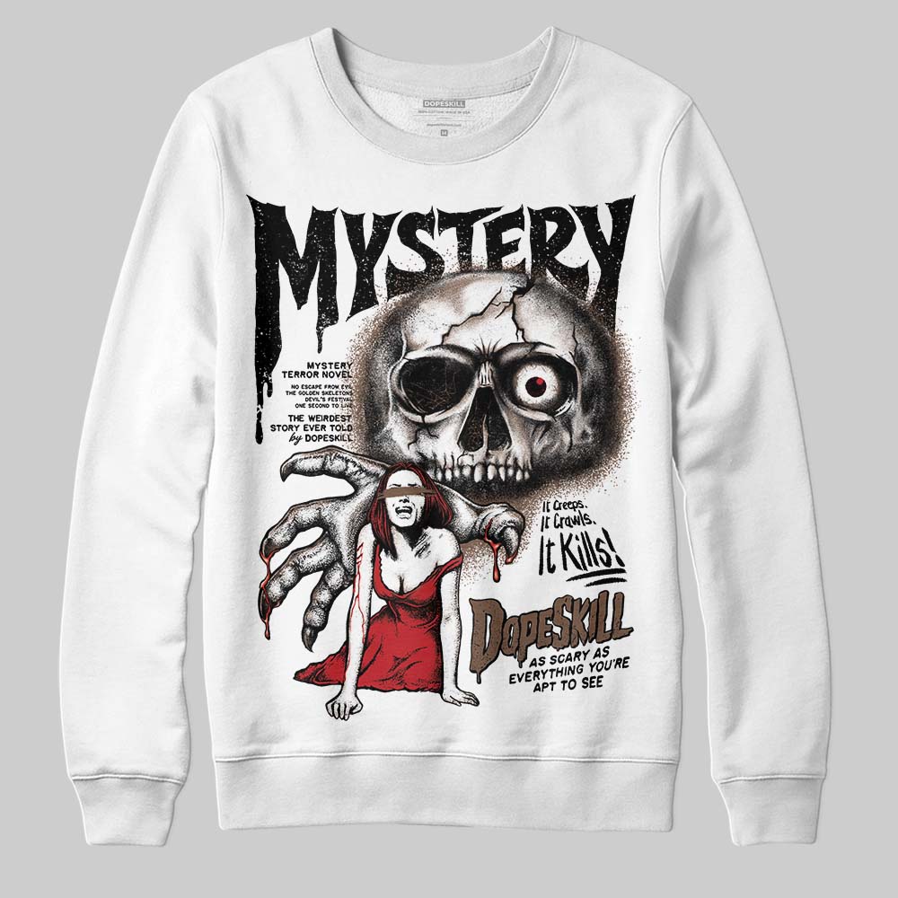 Olive 9s DopeSkill Sweatshirt Mystery Ghostly Grasp Graphic