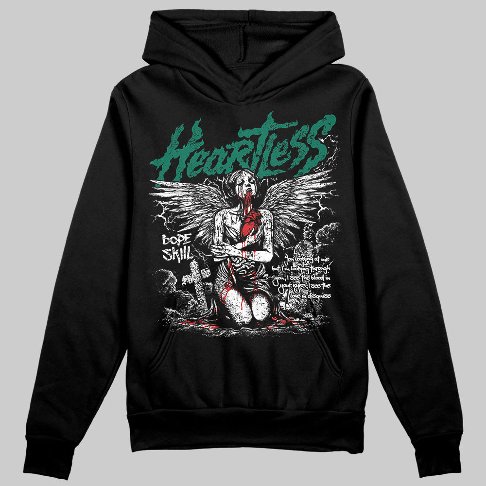 Oxidized Green 4s DopeSkill Hoodie Sweatshirt Heartless Graphic