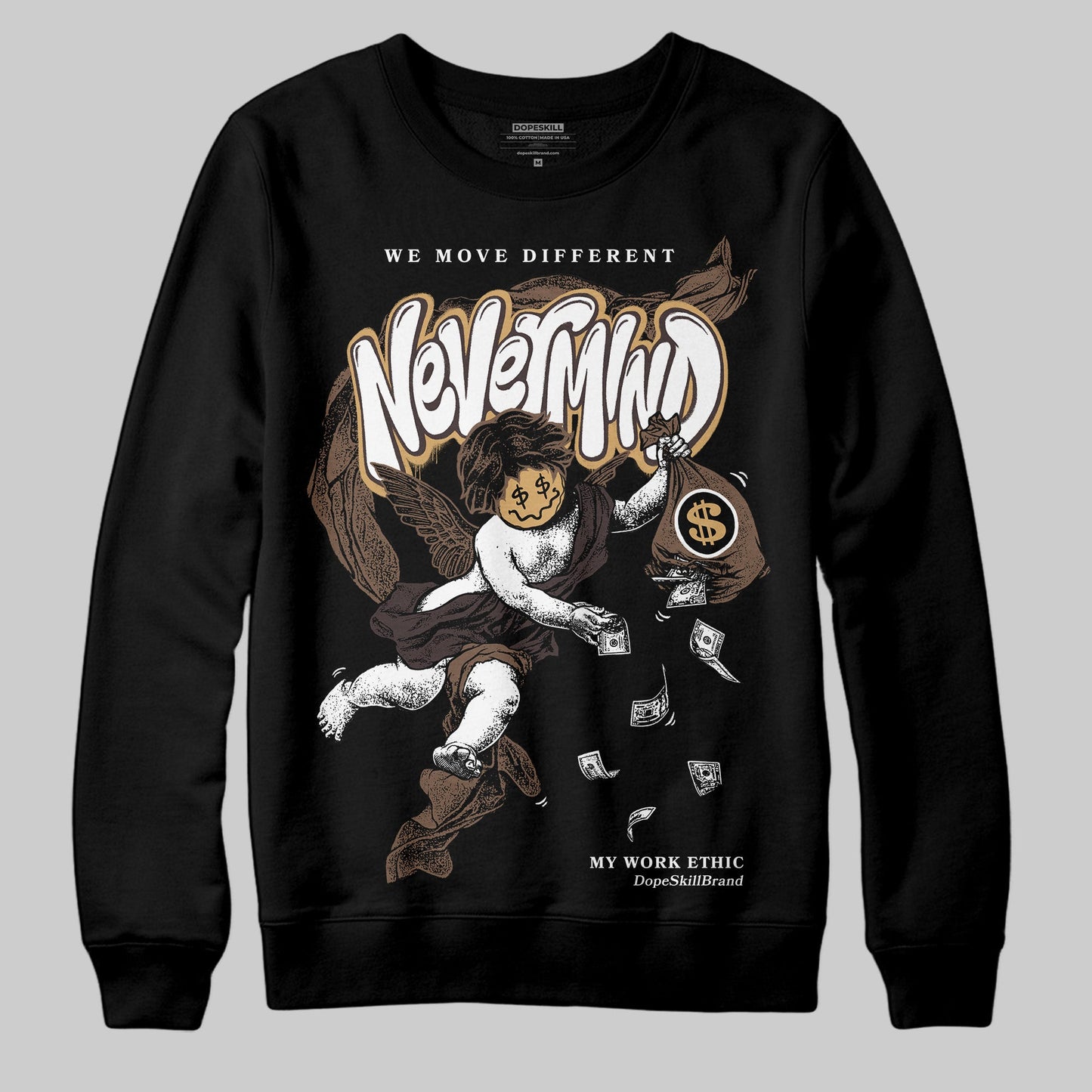Earth 5s DopeSkill Sweatshirt Nevermind Graphic