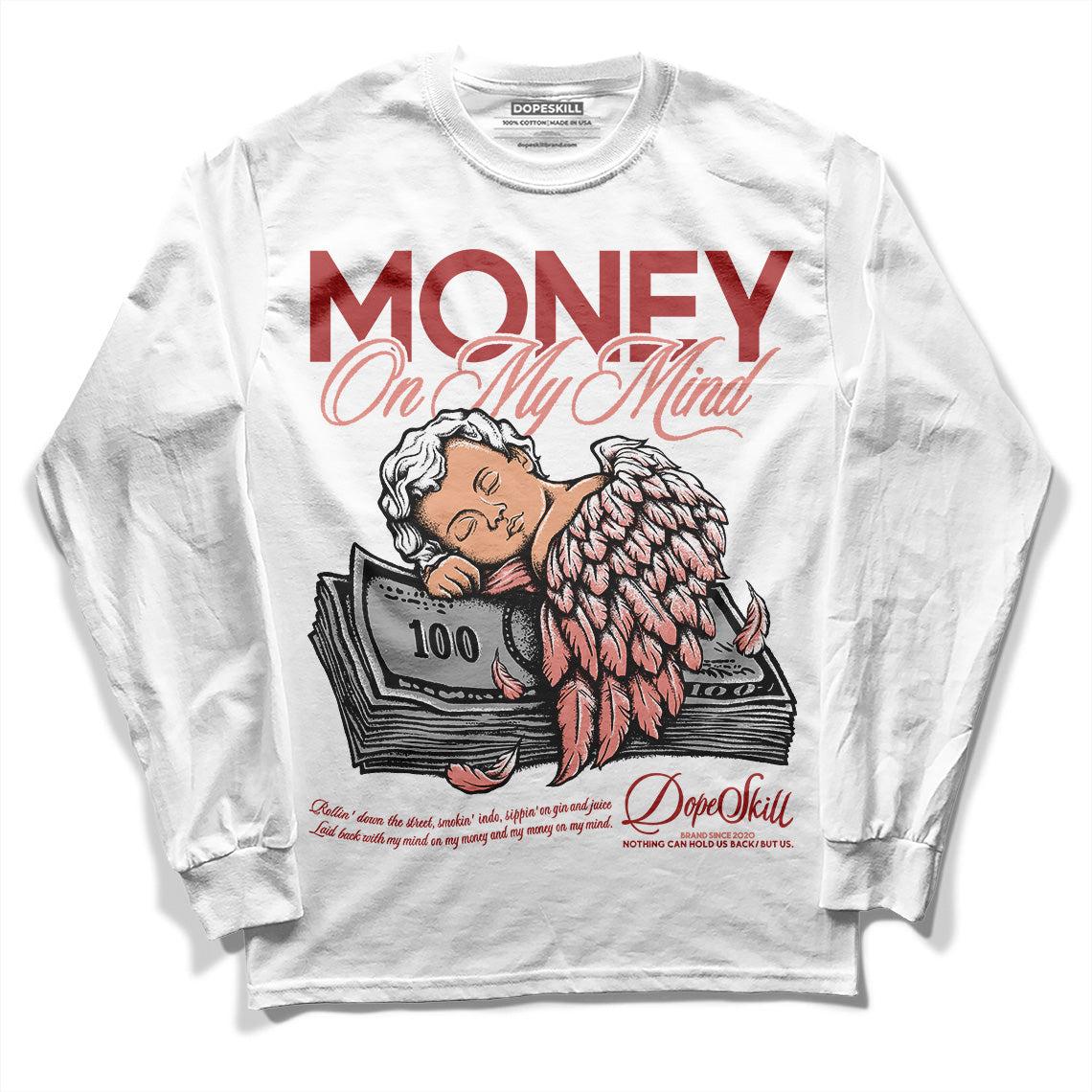 Dune Red 13s DopeSkill Long Sleeve T-Shirt MOMM Graphic