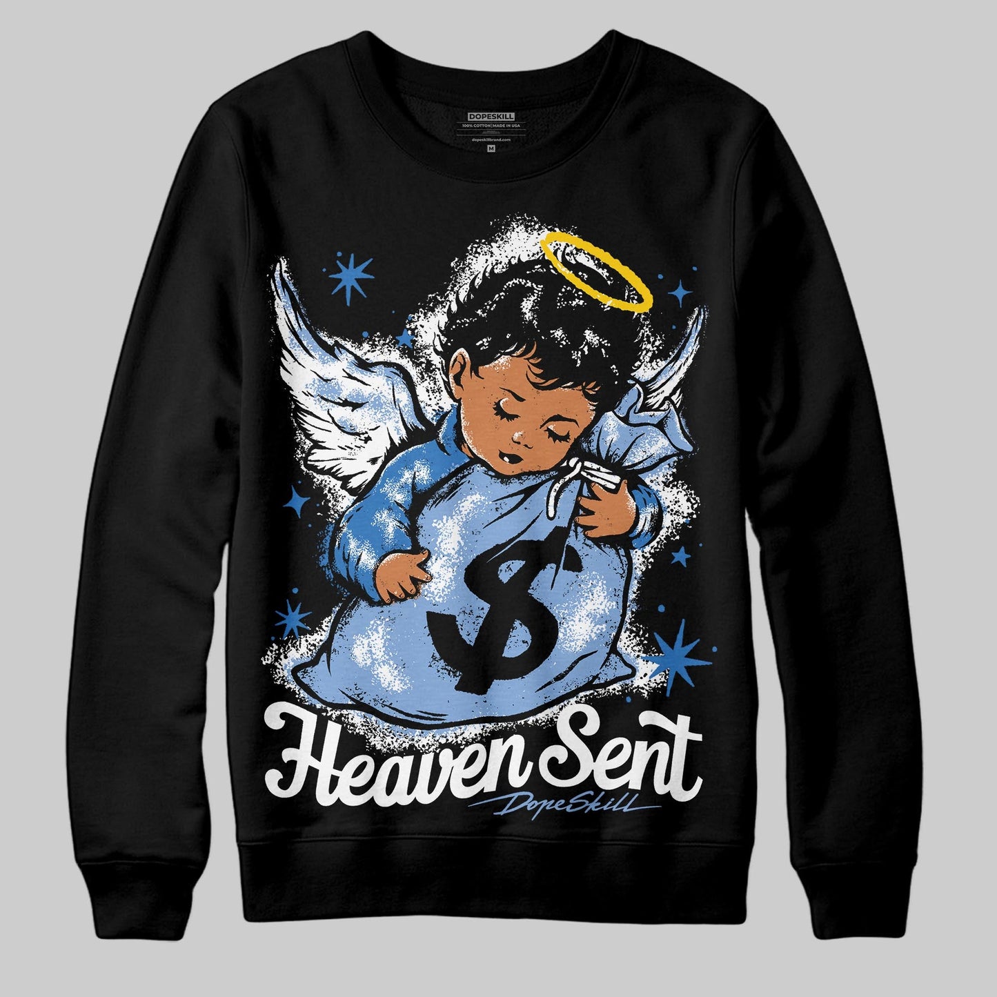 Forget Me Not 4s DopeSkill Sweatshirt Heaven Sent Graphic